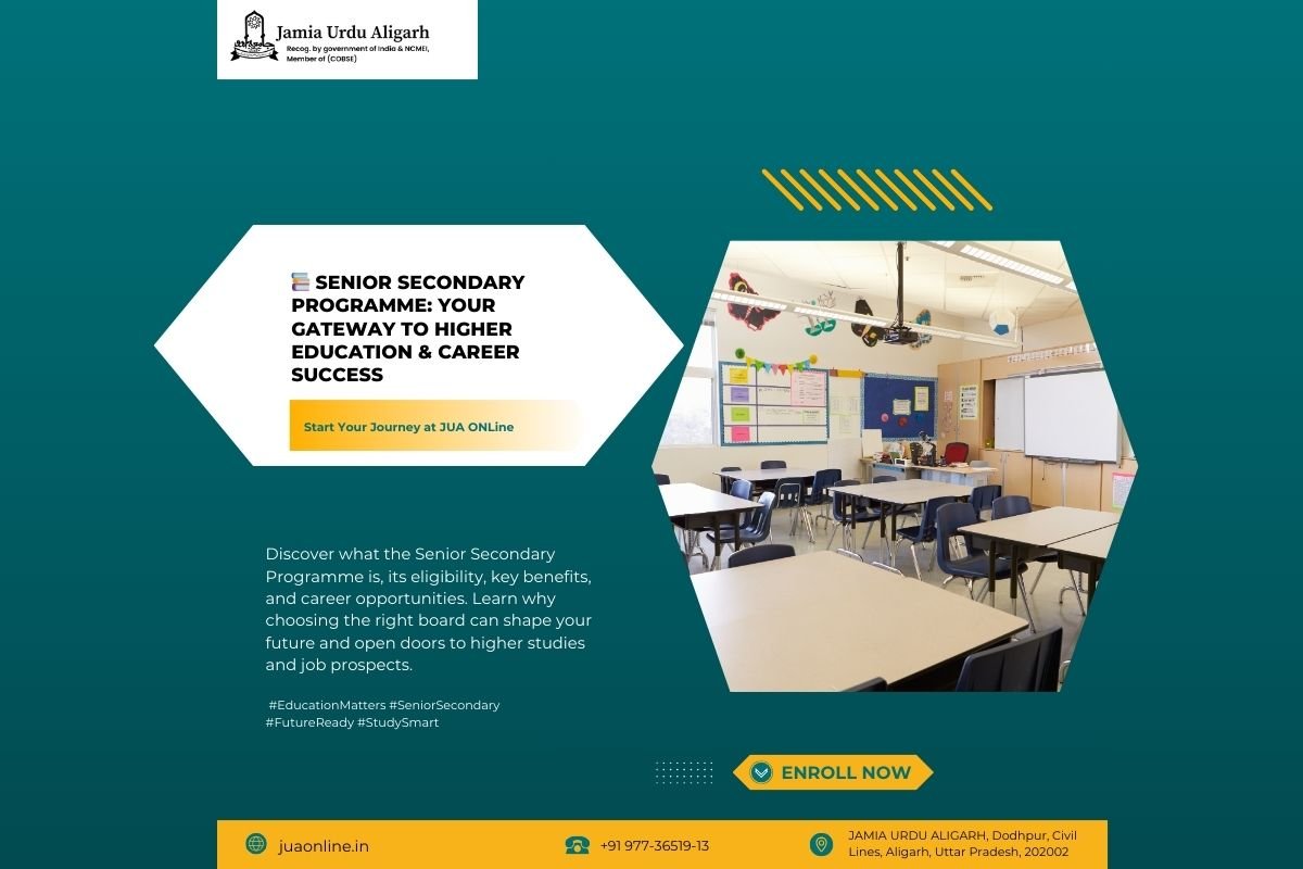 What is the Senior Secondary Programme? Eligibility, Benefits, and Career Scope